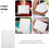 2Pièces Tableau Mémo Effaçable Blanc Double Face Pour Usage Maison 6