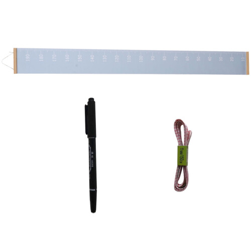 2Ensembles Règle Hauteur Murale Enfants Pour Décor 1