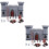 2Ensembles Ensemble Soldats DIY Jouet Assemblé Durable Et Coloré 6