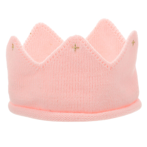 2Pièces Bonnet Tricot Rose Et Extensible