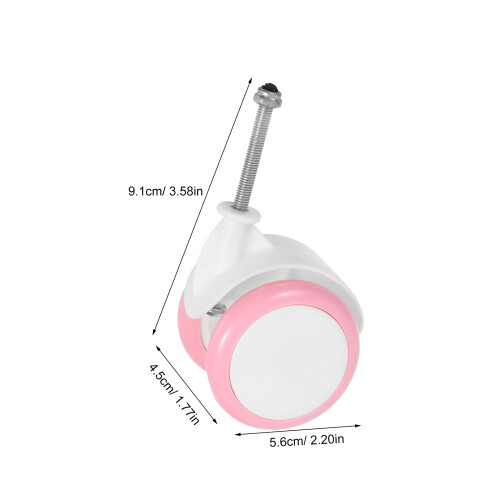 2 Pièces Roues Remplacement Pour Bébé En Silencieux 2