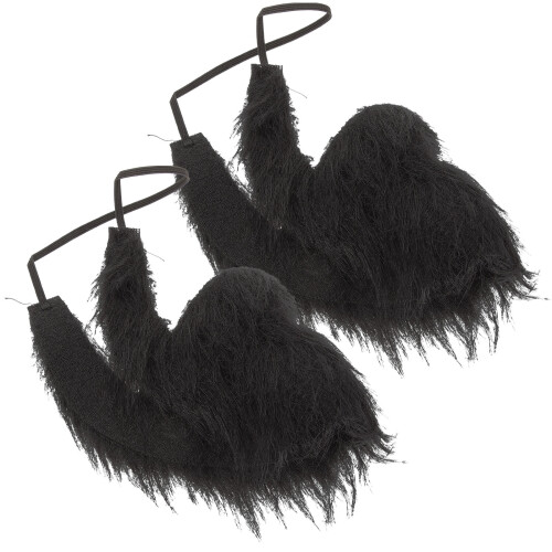 8Pièces Barbes Créatives En Velours Pour Décor Et Performances