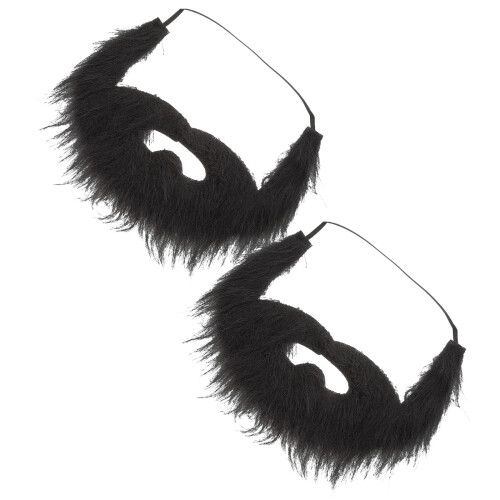 8Pièces Barbes Créatives En Velours Pour Décor Et Performances 1