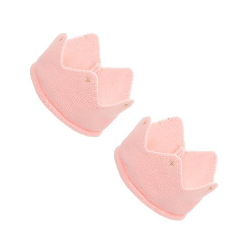 2Pièces Bonnet Tricot Rose Et Extensible 1