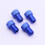 4Pièces Adaptateurs Valve À En Alliage Aluminium 6