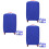 3Pièces Couvre- Stretch Résistants Rayures 6