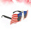 3Pcs Multi Flag Party Glasses Comfortable Lightweight Eyewear 5