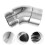 2Pcs Durable Silver Brass Shower Elbow Adapter for Handheld Showers 10