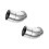 2Pcs Durable Silver Brass Shower Elbow Adapter for Handheld Showers 9
