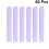 180 Pcs Seaweed Cotton Face Purple 7