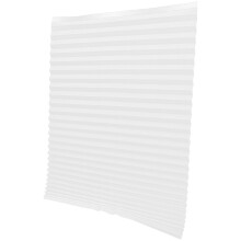 5Pcs White Self Adhesive Pleated Door Blinds No Drilling Privacy Shade