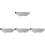 4Pcs Grey Sleep Blackout Eye Mask Comfortable Blindfold 3
