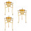 3 Pcs Egg Rack Ceramic Eggs Cosmetic Hat 10