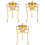 3 Pcs Egg Rack Ceramic Eggs Cosmetic Hat 7