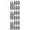 45Pièces Accessoires Stylo Plume Gris Pour Pratique 7