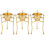 3 Pcs Egg Rack Ceramic Eggs Cosmetic Hat 8