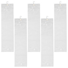 25Pcs Clear PVC Wig Organizer Bags Waterproof Hanging Storage for Hair