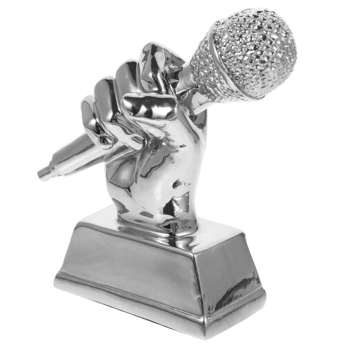 Raindrops  2 Pack Kids Rewards Trophy Microphone Child Student