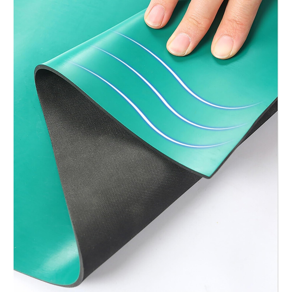 Esd Anti Static Silicone Soldering Pad For Electronics Workbench, 2Mm Thick Non Slip 9092120563931