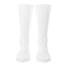 4Pcs White Foot Display Mannequin for Socks Shoe Presentation Stand