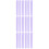 180 Pcs Seaweed Cotton Face Purple 6