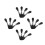 16Pcs Black Coat Buckles Hook Practical Sweater Clips for Clothes 11