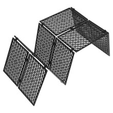 4Sets Mini Black ABS Toy Fence DIY Training Obstacle for Diorama Build