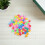 70Pcs Plastic Bingo Balls 1-70 Numbered for Raffle Parties 3
