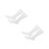 4Pcs White Foot Display Mannequin for Socks Shoe Presentation Stand 7