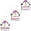 18 Pcs 3rd Gold Polyester Orchid 6