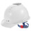 2Pcs White Cooling USB Hard Hat with Fan Construction Safety 2