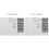 2Sets ABS Paper Folding Tool White Multi-Use Daily Craft Score Board 4