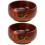 2Pcs Brown Crochet Yarn Bowls Durable Yarn Storage for Knitting Tools 5