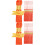 24Pcs Graduation Tassels Orange 2023 Polyester Hat Accessories Durable 6