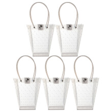 5Stk Hochwertige PVC Geschenkbeutel Für Und