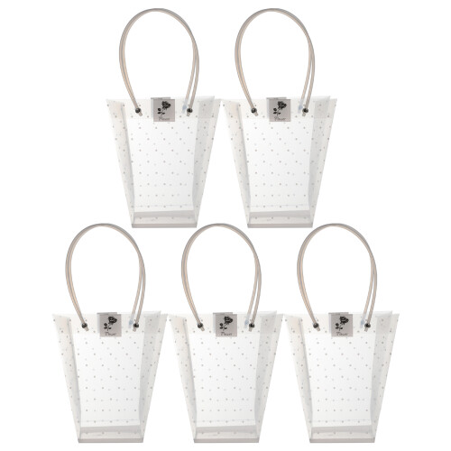 5Stk Hochwertige PVC Geschenkbeutel Für Und