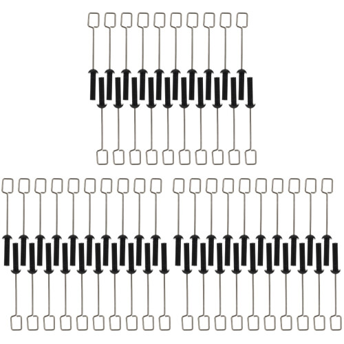 60Pcs Black Pigment Mixing Heads High-Performance Paint Stirrer 2