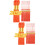 24Pcs Graduation Tassels Orange 2023 Polyester Hat Accessories Durable 8