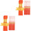 24Pcs Graduation Tassels Orange 2023 Polyester Hat Accessories Durable 4