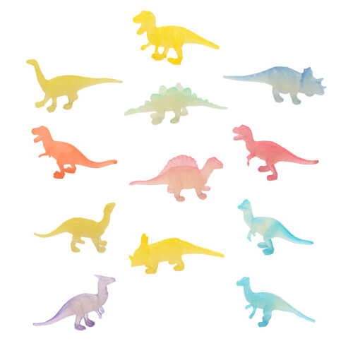 36Pcs Assorted Plastic Dinosaurs Playthings Durable Toys 1