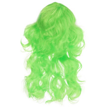 3St Vrouwen Haarstuk Groene Gekleurde Wavy Haardecoratie