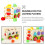 2 stuks busvorm bouwblok speelgoed kinder 6