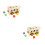2 stuks busvorm bouwblok speelgoed kinder 11