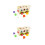 2 stuks busvorm bouwblok speelgoed kinder 8