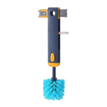 (As show, One size) Bottle Cleaner, 4 in 1 Multifunctional Cleaning Brush Thermos Cleaning Brush Cleaning Tools BrushBlue,2024 Ping