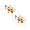 2 stuks busvorm bouwblok speelgoed kinder 9