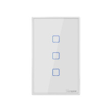 (As show, One size) T0 US 3C US remote switch remote control smart switch smart home wall touch switch,2024 Ping