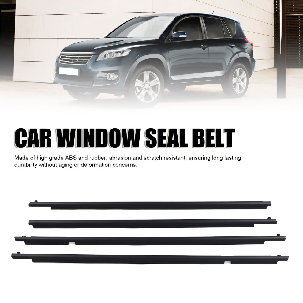 Window Weatherstrip Moulding Trim 4Pcs 75730 0R020 7444352637973