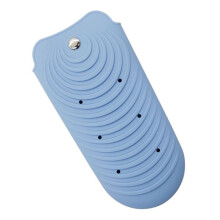 Hair Straightener Holder with Heat Resistant Silicone Pouch for Travel and Salon Styling Tools