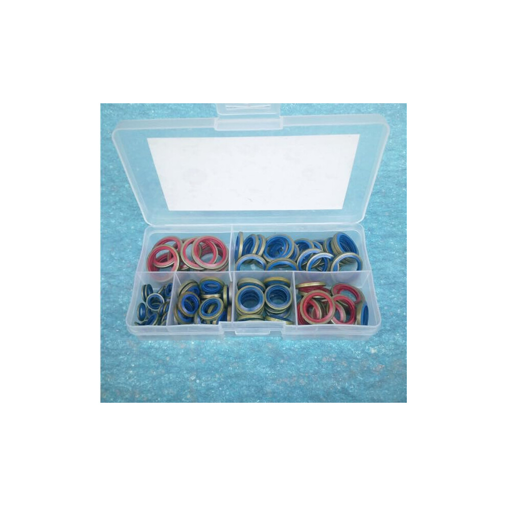 100Pcs Diesel Injector Kit With Orings And Gaskets For Common Rail Leak Prevention 9455672114110